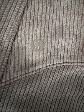 lululemon athletica Men's Ribbed Crewneck Sweater in Taupe